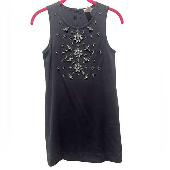 J.CREW Girls Adelaide Jeweled Shift Dress
